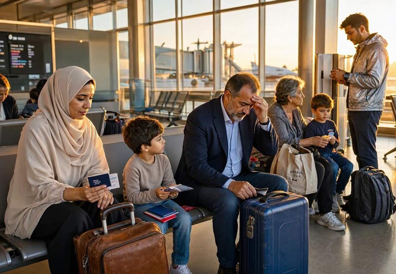 Middle East Air Travel Disruptions: 109 Flight Cancellations and 1,224 Delays Across Riyadh, Dubai, and Istanbul Airports
