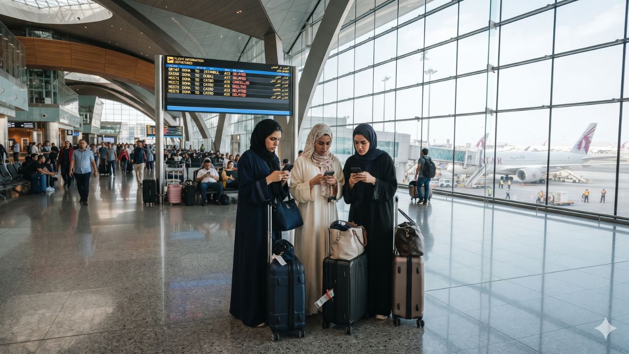 Middle East Flight Disruptions: Security Protocols and Airspace Halts Trigger 183 Cancellations and 1,274 Delays Across 13 Regional Hubs