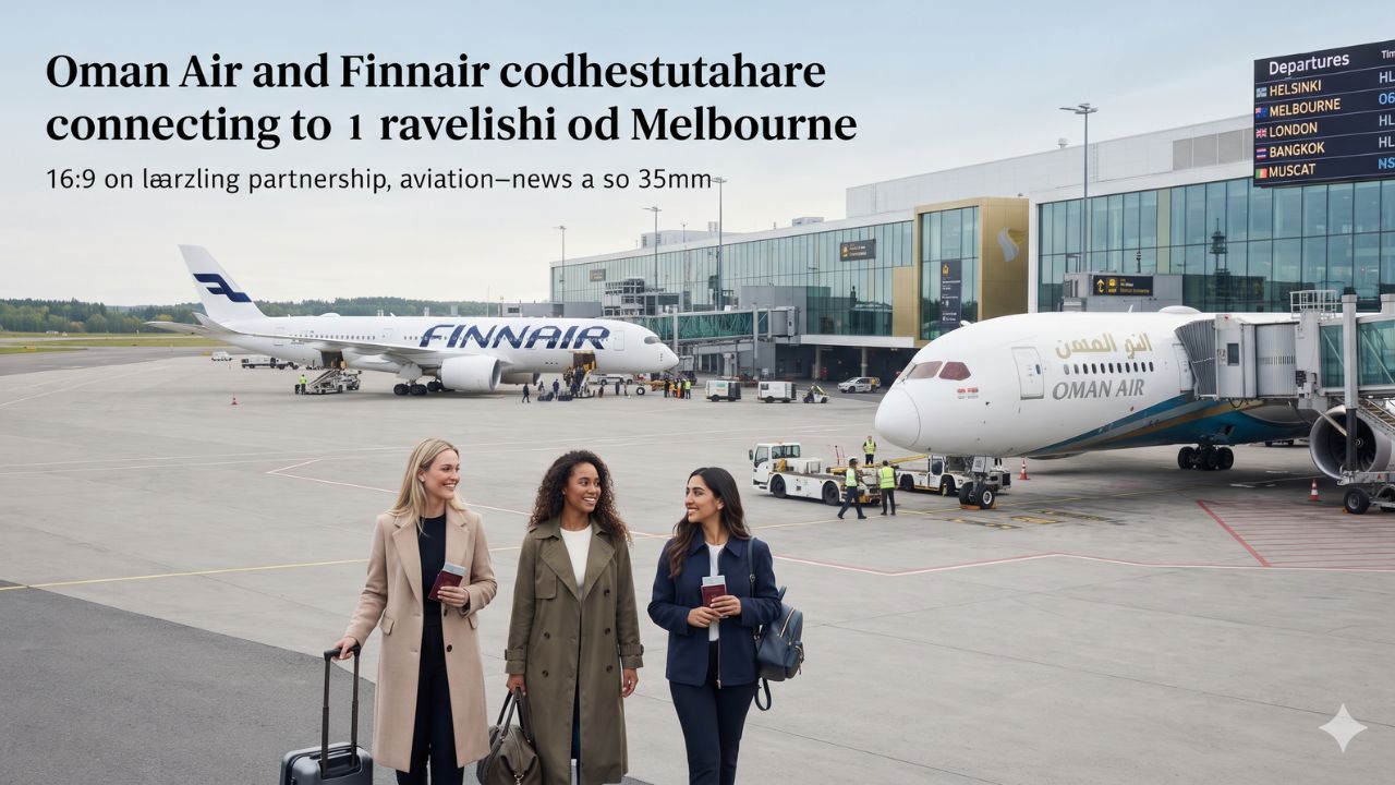Oman Air and Finnair Expand Codeshare Network Across Eight European Gateways and Bangkok to Link Helsinki with Melbourne