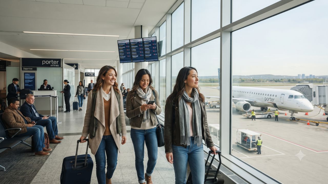 Porter Airlines Launches Coast-to-Coast Expansion from London Ontario with Five Nonstop Routes