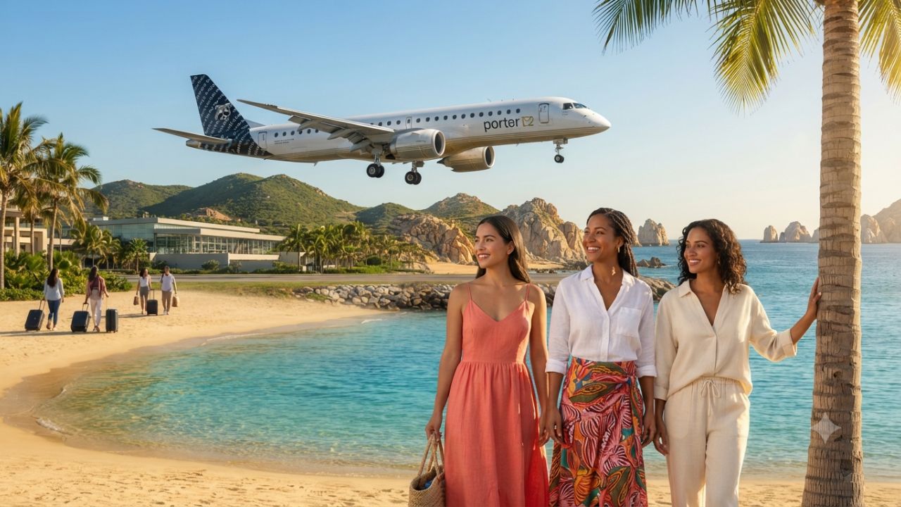 Porter Airlines Launches 10 Non-Stop Winter Sun Routes from Toronto: Los Cabos, Montego Bay, and Caribbean Flight Guide
