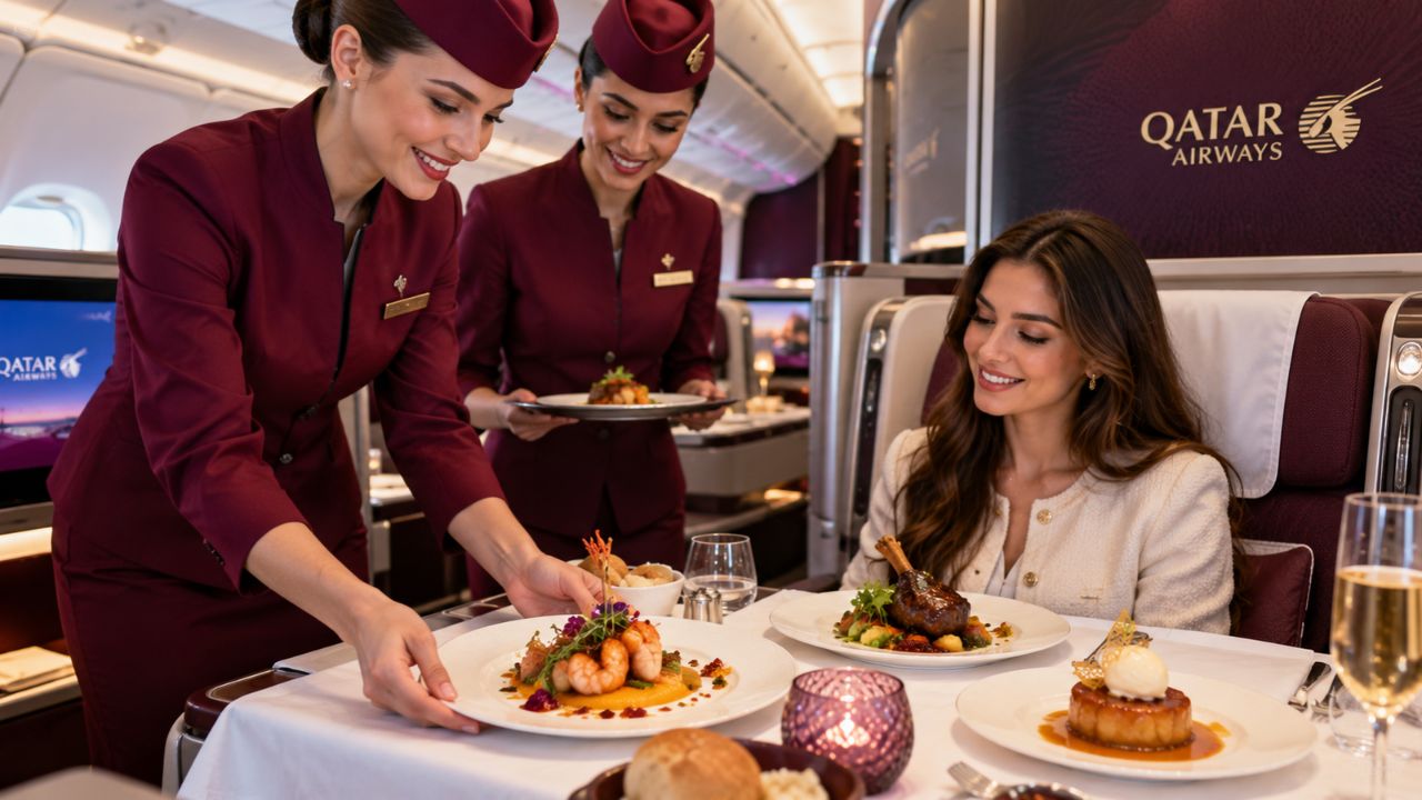 Qatar Airways Unveils Australian Fine Dining Menu by Chef Ross Lusted for 2027 First and Business Class