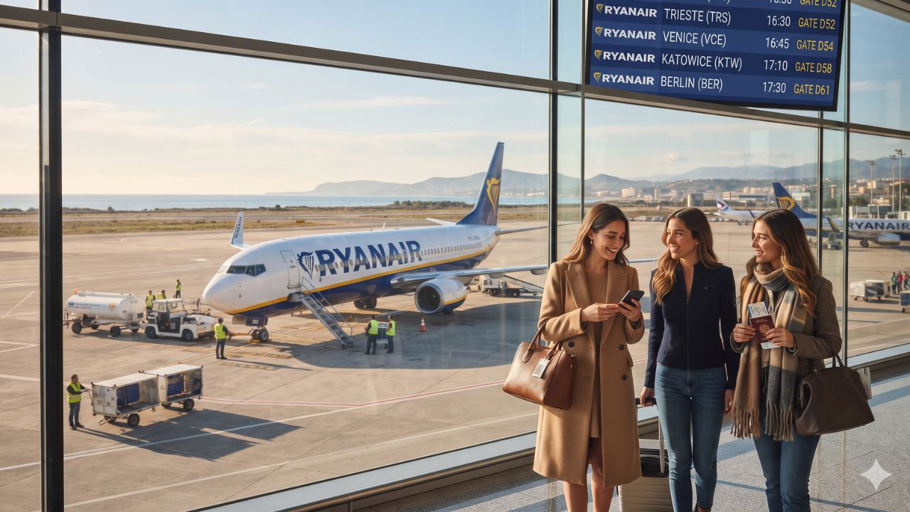 Ryanair Expands Málaga Winter 2026–27 Schedule with 3.4 Million Seats and Six Direct European Routes