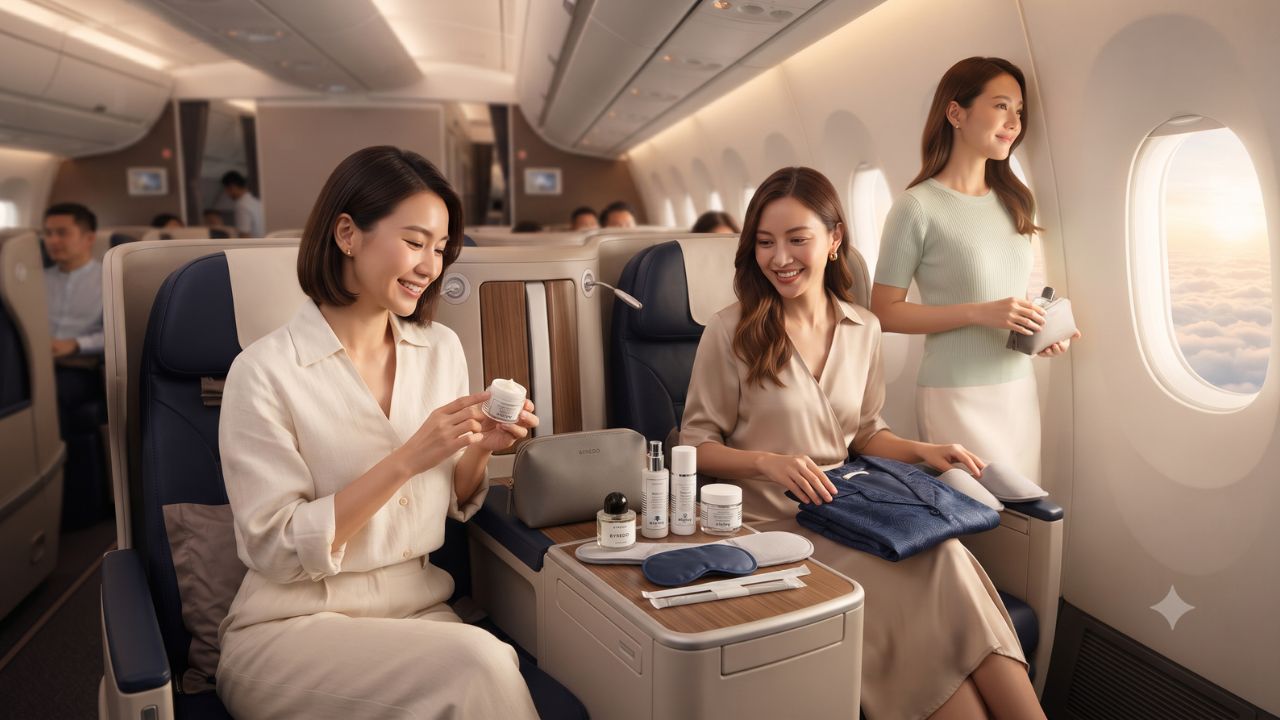 Singapore Airlines Overhauls Fleet Amenities with SISLEY, BYREDO, and First-Ever Business Class Sleepwear