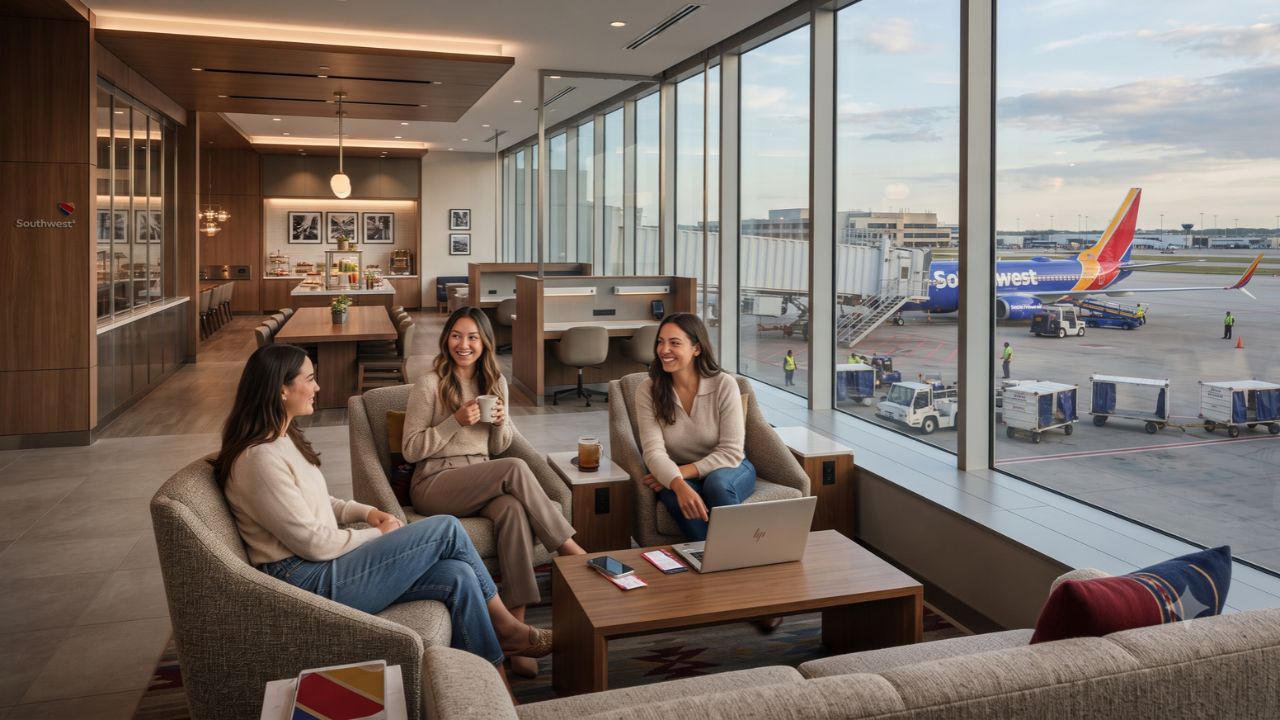 Southwest Airlines Enters Airport Lounge Market: Austin, Baltimore, Honolulu, and Nashville Lead 2027 Rollout