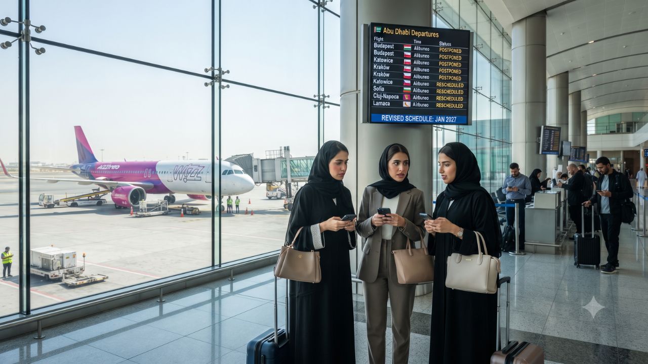 Wizz Air Postpones Six European Abu Dhabi Routes to January 2027 Over EASA Iraqi Airspace Advisories