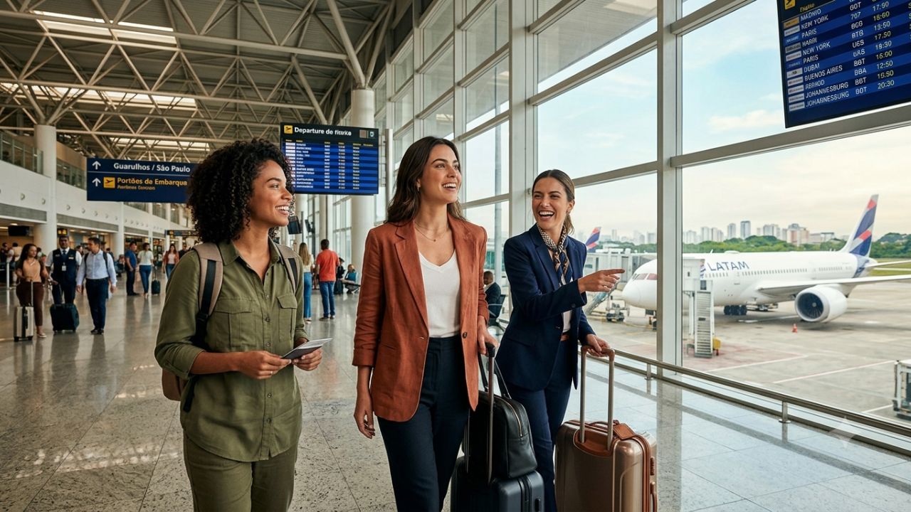 São Paulo Guarulhos Airport Records 4.3 Million August Passengers in Global Travel Surge
