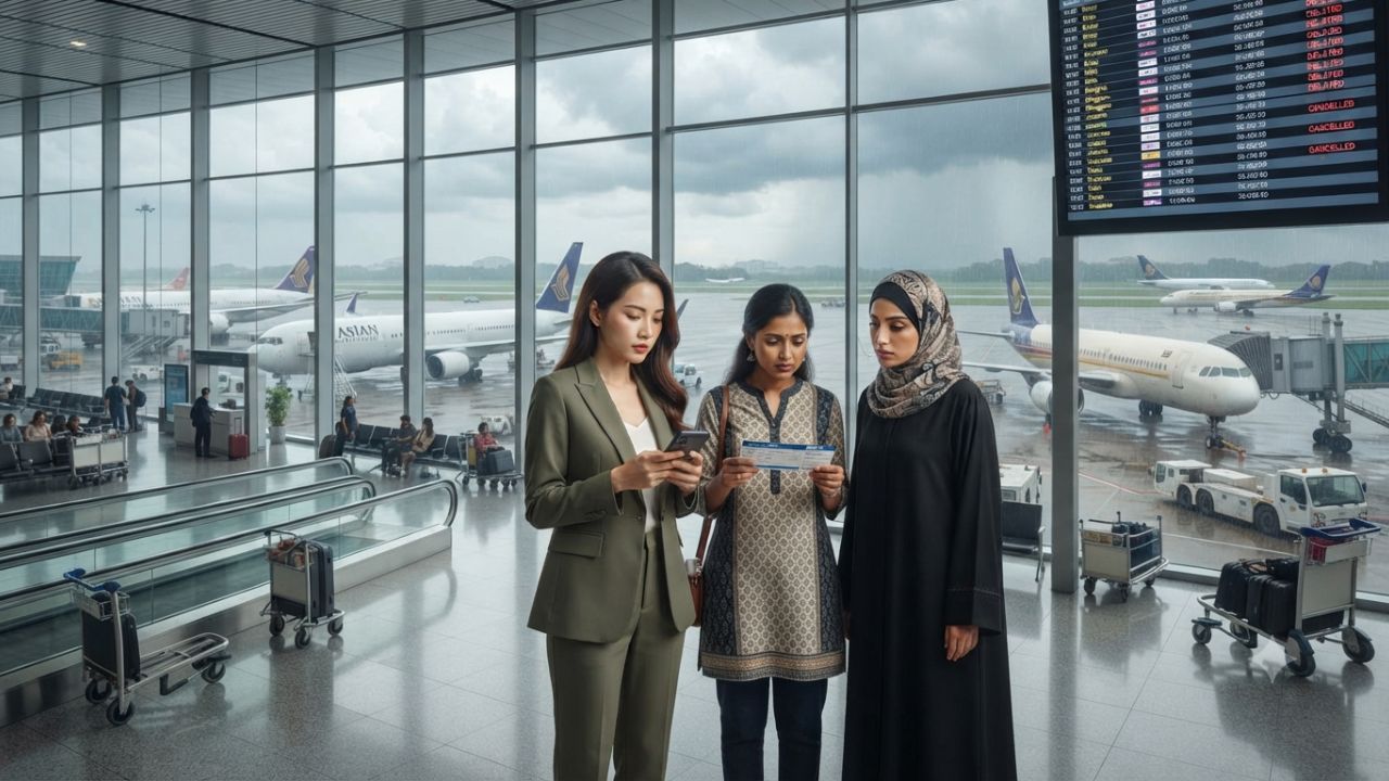 Asia Aviation Disruption: FlightAware Reports 5,081 Delays and 277 Cancellations Across Major Airport Hubs