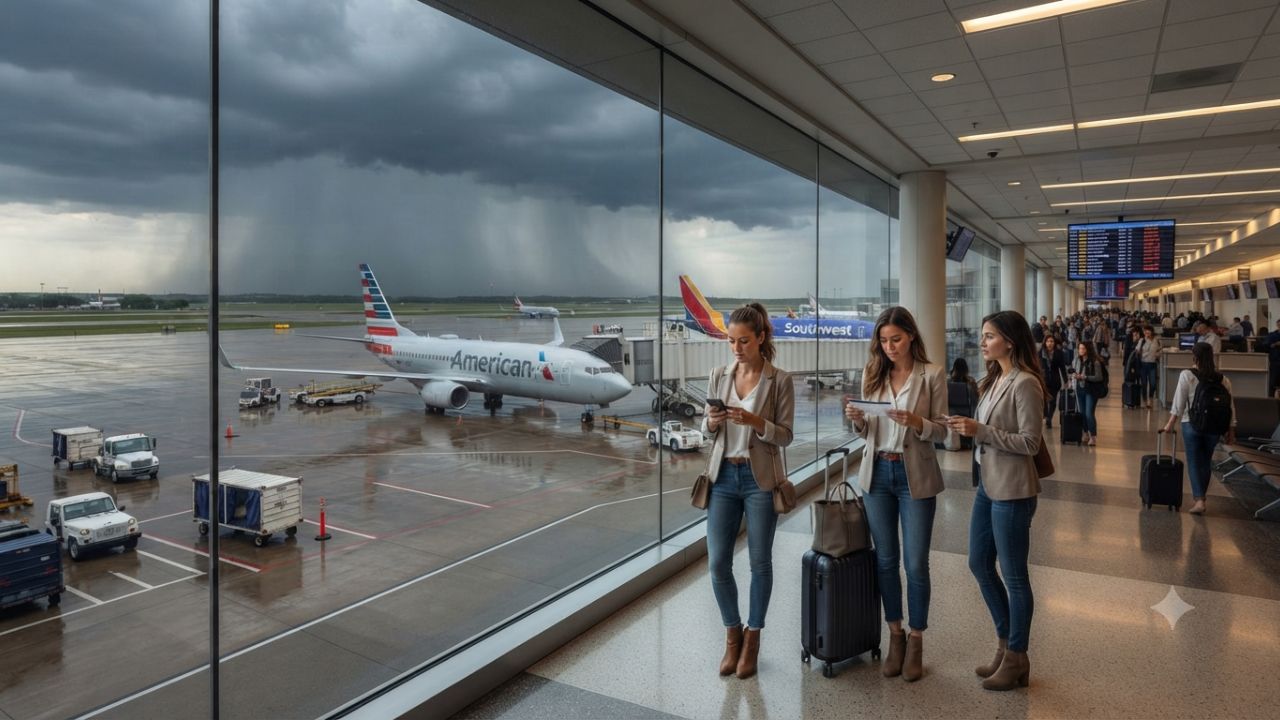 US Flight Disruptions: Texas Thunderstorms and Hurricane Polo Remnants Trigger 4,115 Delays and 433 Cancellations