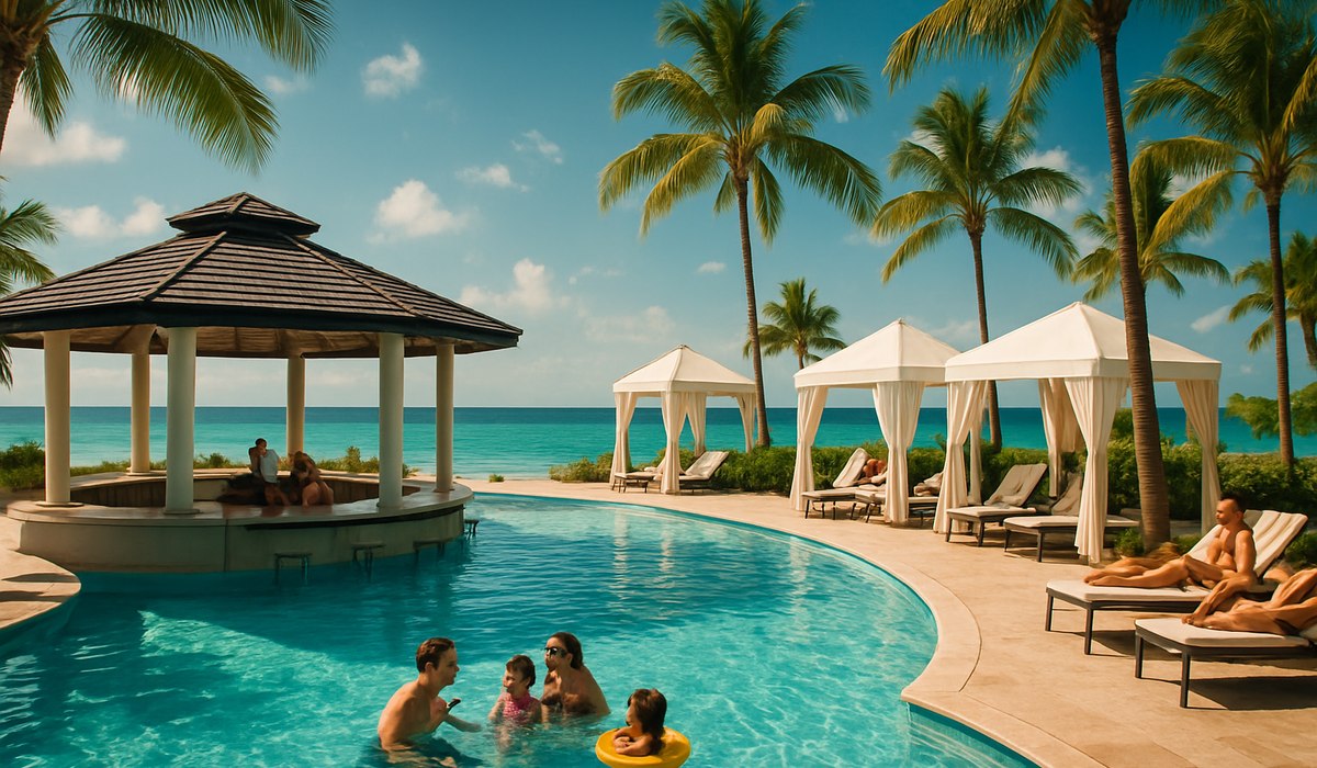 Carnival Cruise Roatan Debuts Isla Tropicale's First-Ever Pool Complex