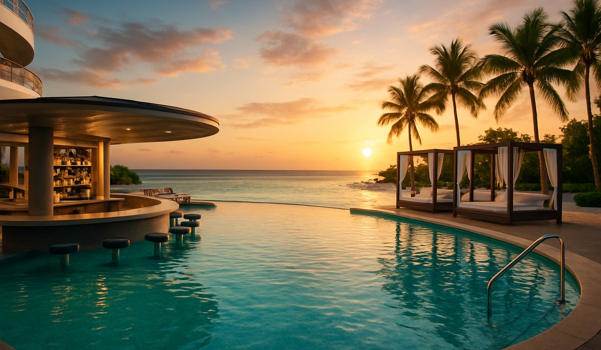 Carnival Cruise Roatan Debuts Isla Tropicale's 48,000 Sq Ft Pool Complex in 2026