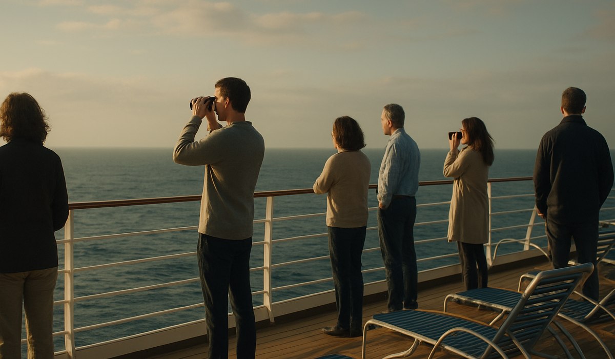 Images Reveal Life Aboard Hantavirus-Stranded Cruise Off Cape Verde
