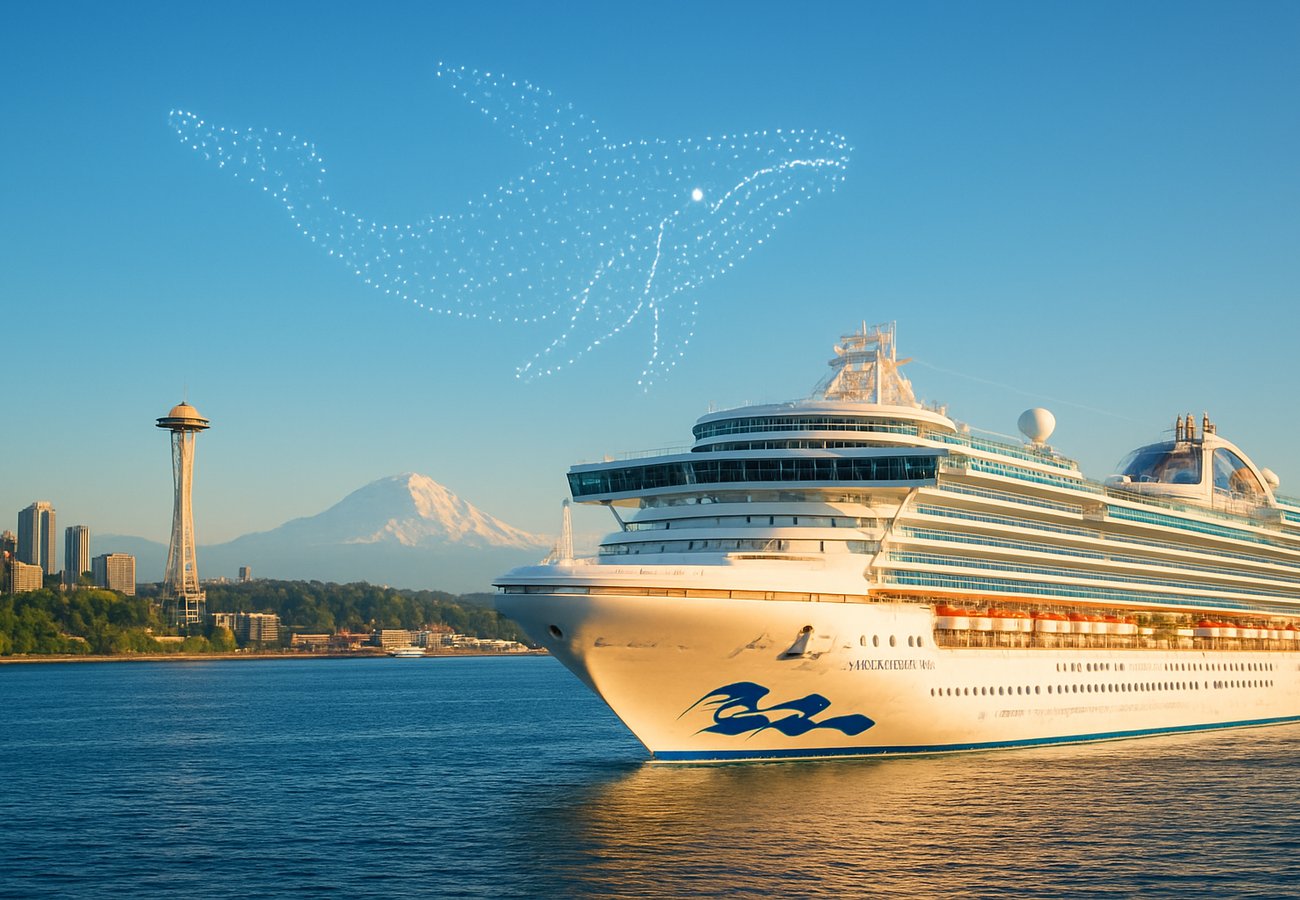 Princess Cruises Launches Star Princess: Seattle Celebrates 2026 Alaska Season with Drone Shows and Luxury Expeditions