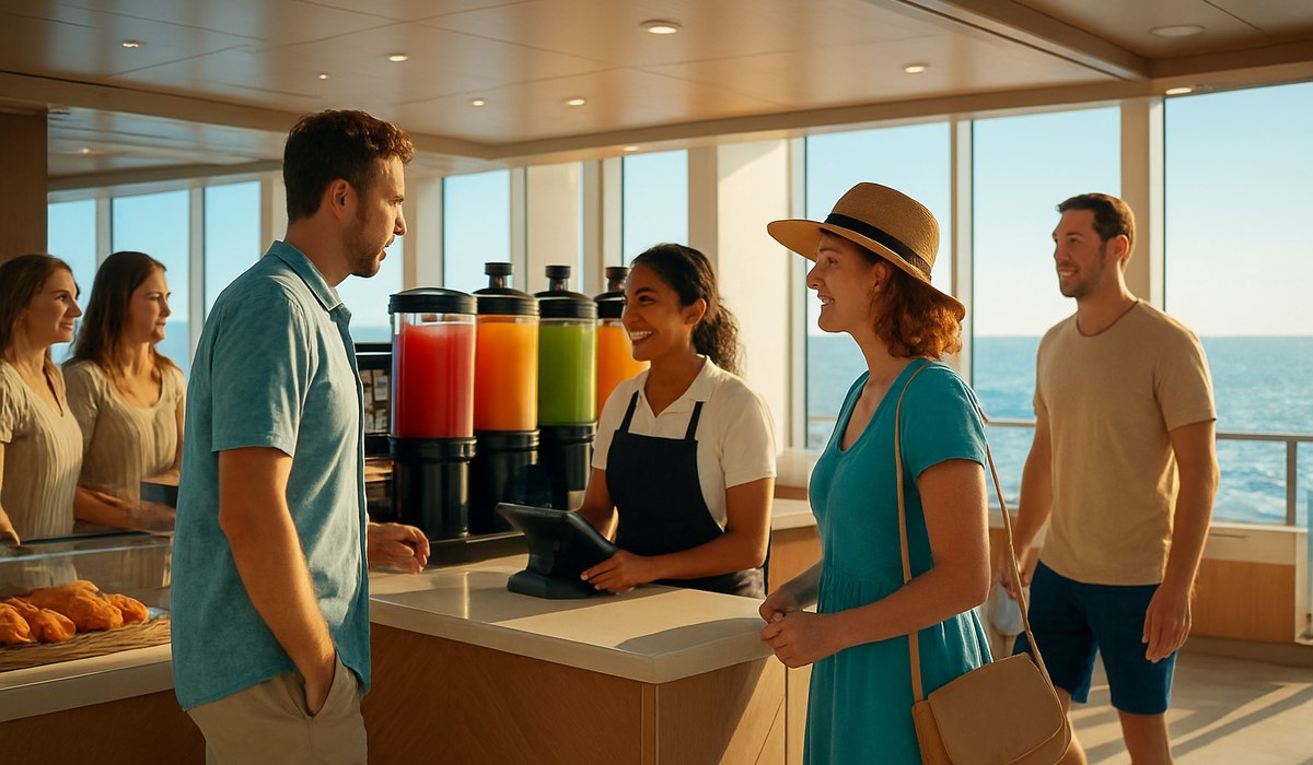 Cruise Carnival Line Clarifies 7am Soda Availability at JavaBlue Cafes