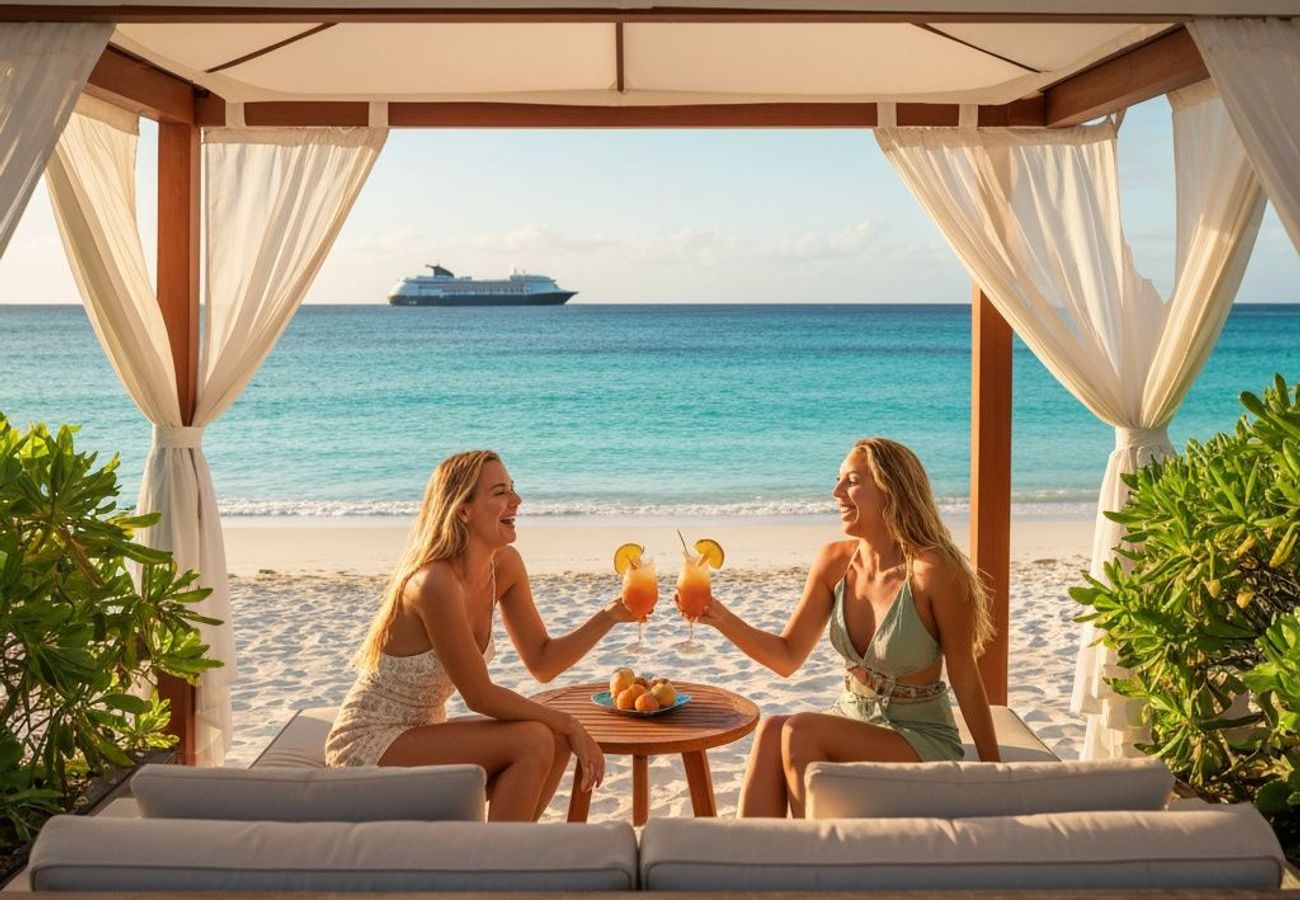 Carnival Introduces Private Beachfront Cabanas for Australian Cruise Guests at Moreton Island in 2026