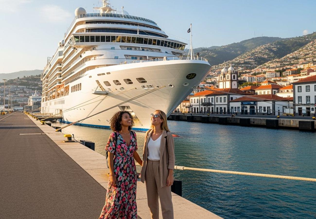 Madeira's coastal landscape positioned for ultra-luxury cruise integration
