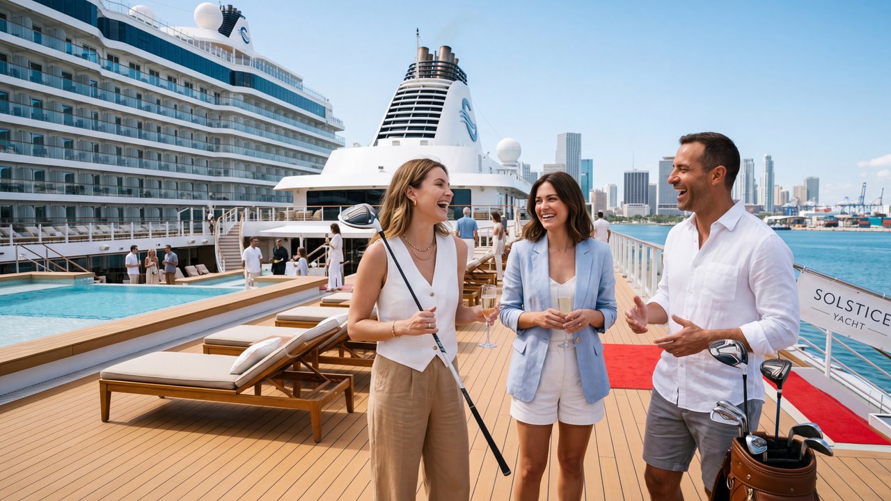 Azamara Cruises Debuts Global Golf Voyage Programme for 2028