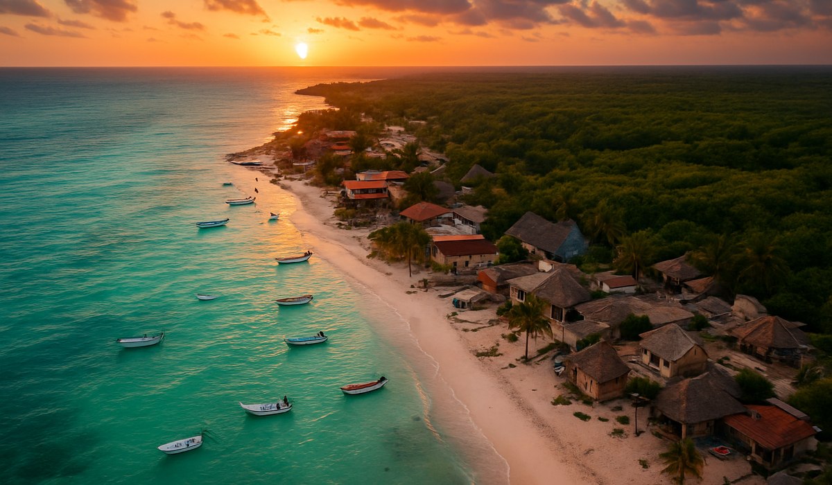 Royal Caribbean Perfect Day Mexico resort concept rendering, Mahahual, 2026