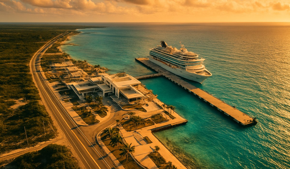 Port Costa Maya Mahahual Mexico workers protest Royal Caribbean 2026