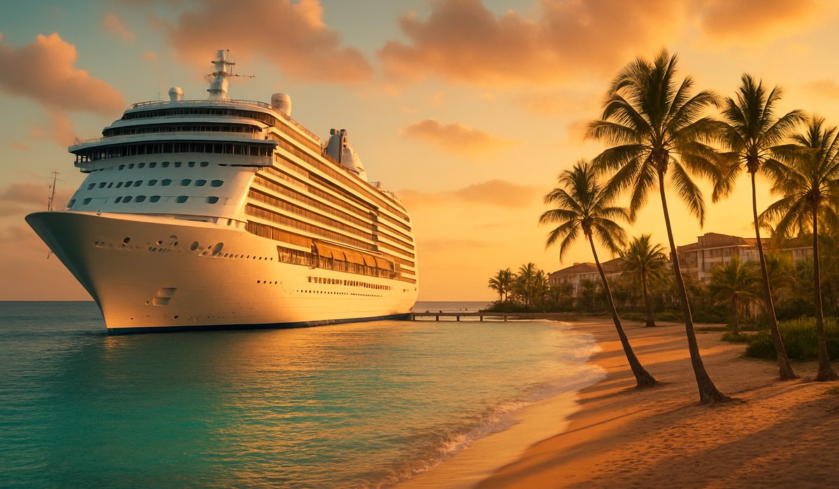 Mangaluru port with international cruise liner docked, Karnataka coastal development 2026