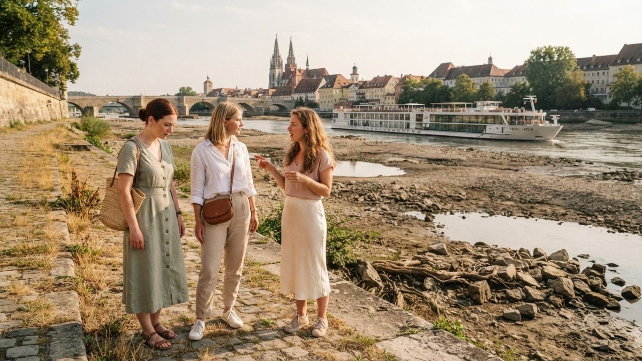 River Crisis: European Cities Face Shrinking Danube, Rhine, and Elbe Levels