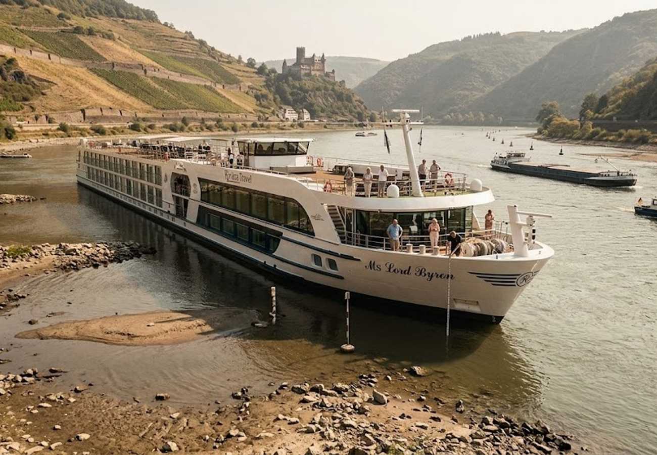 Riviera Travel Pauses Rhine and Danube Cruise Sales 2026 Amid Record European Drought Crisis