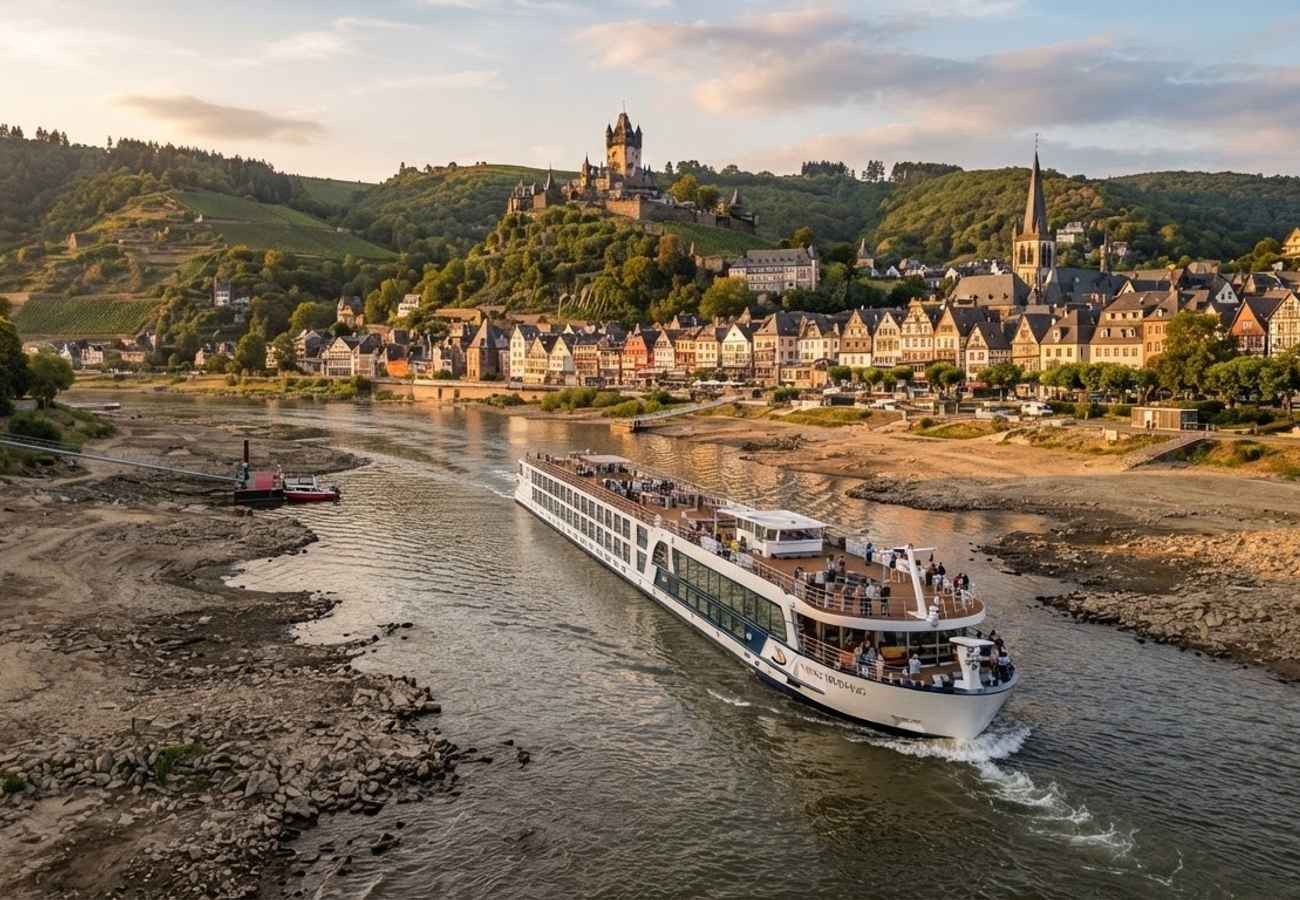 Viking Idun Rhine River Cruise August 2026 Itinerary Disrupted by Historic Low Water Levels