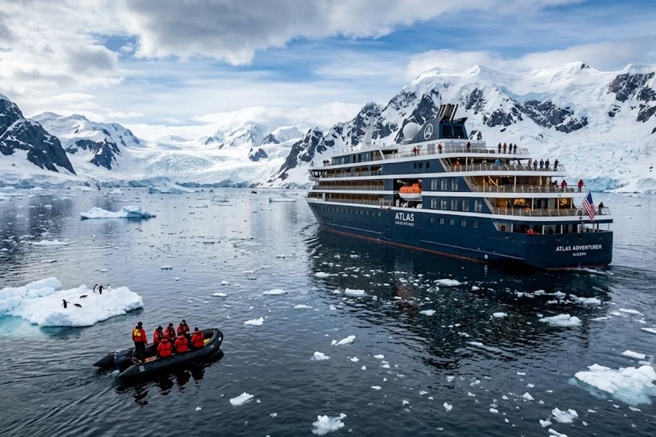 Atlas Ocean Voyages Hits Record Booking Milestone Amid Luxury Expedition Surge
