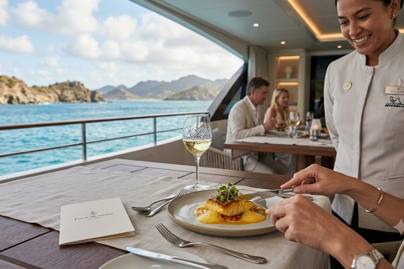 Caribbean and Mediterranean Culinary Voyages: Four Seasons Yachts Cruiseline Brings Heartfelt Michelin Magic Aboard in 2027