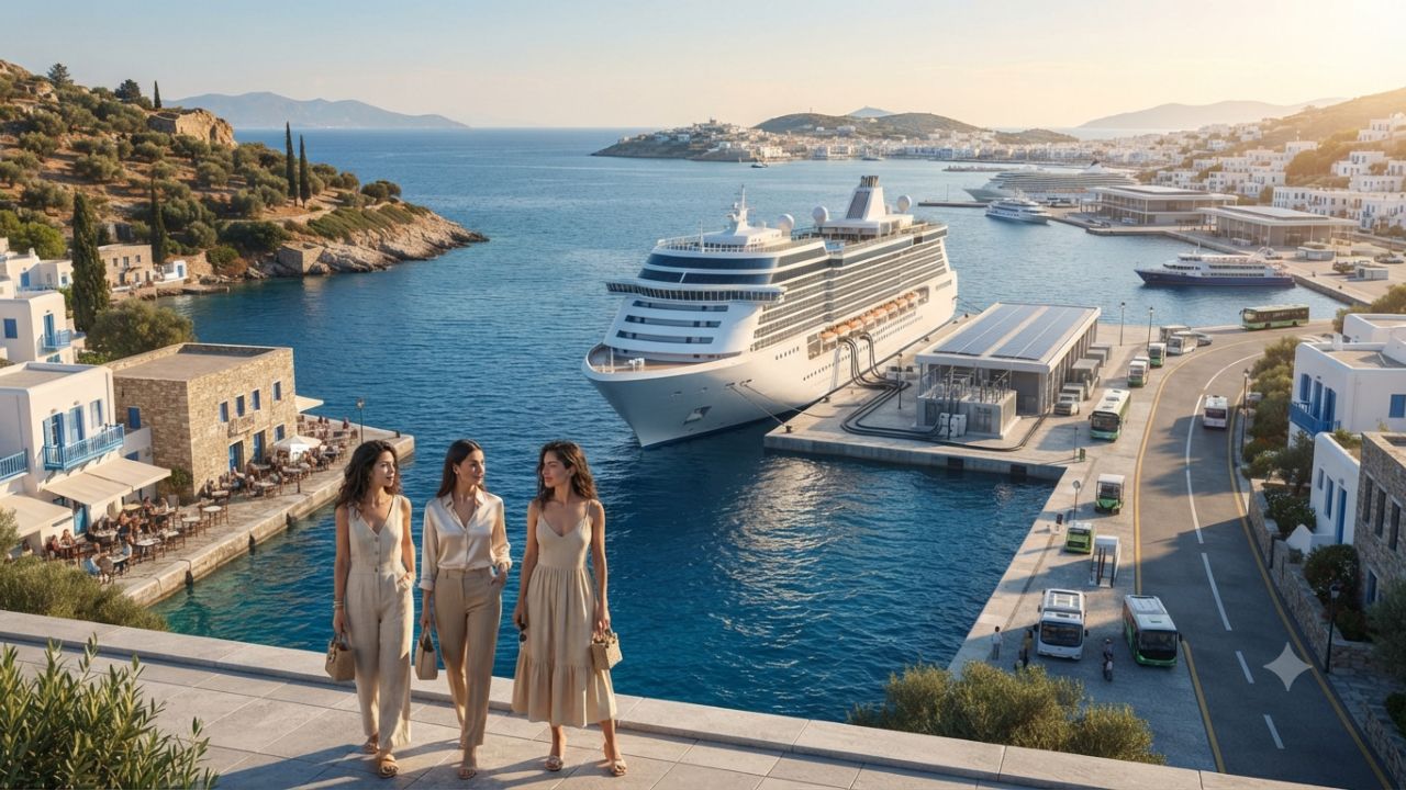 Greece Restructures Cruise Tourism Strategy with Port Infrastructure Expansion and Green Technology Integration