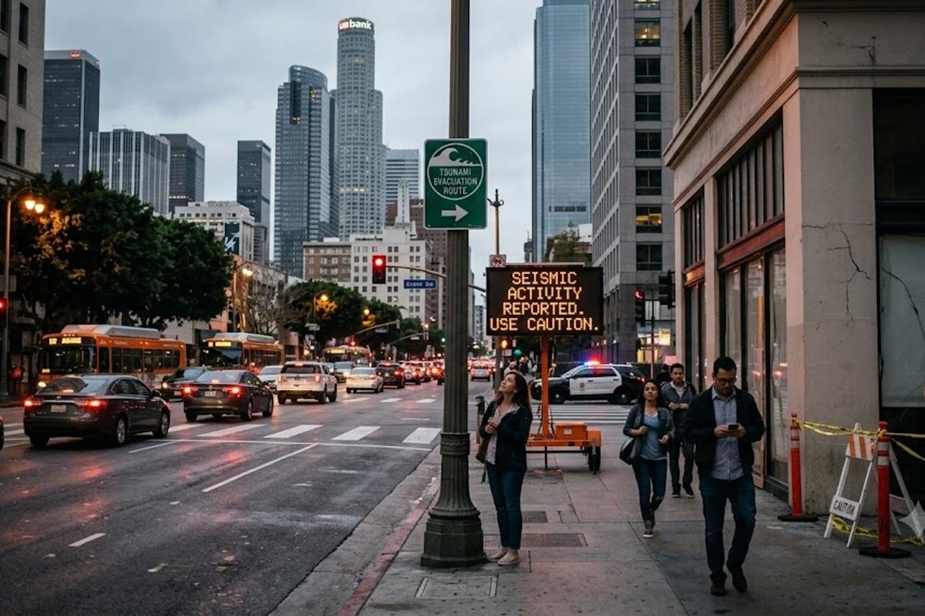 Los Angeles Earthquake Cluster Rattles California With More Than 60 Tremors, Raising Travel Safety Concerns