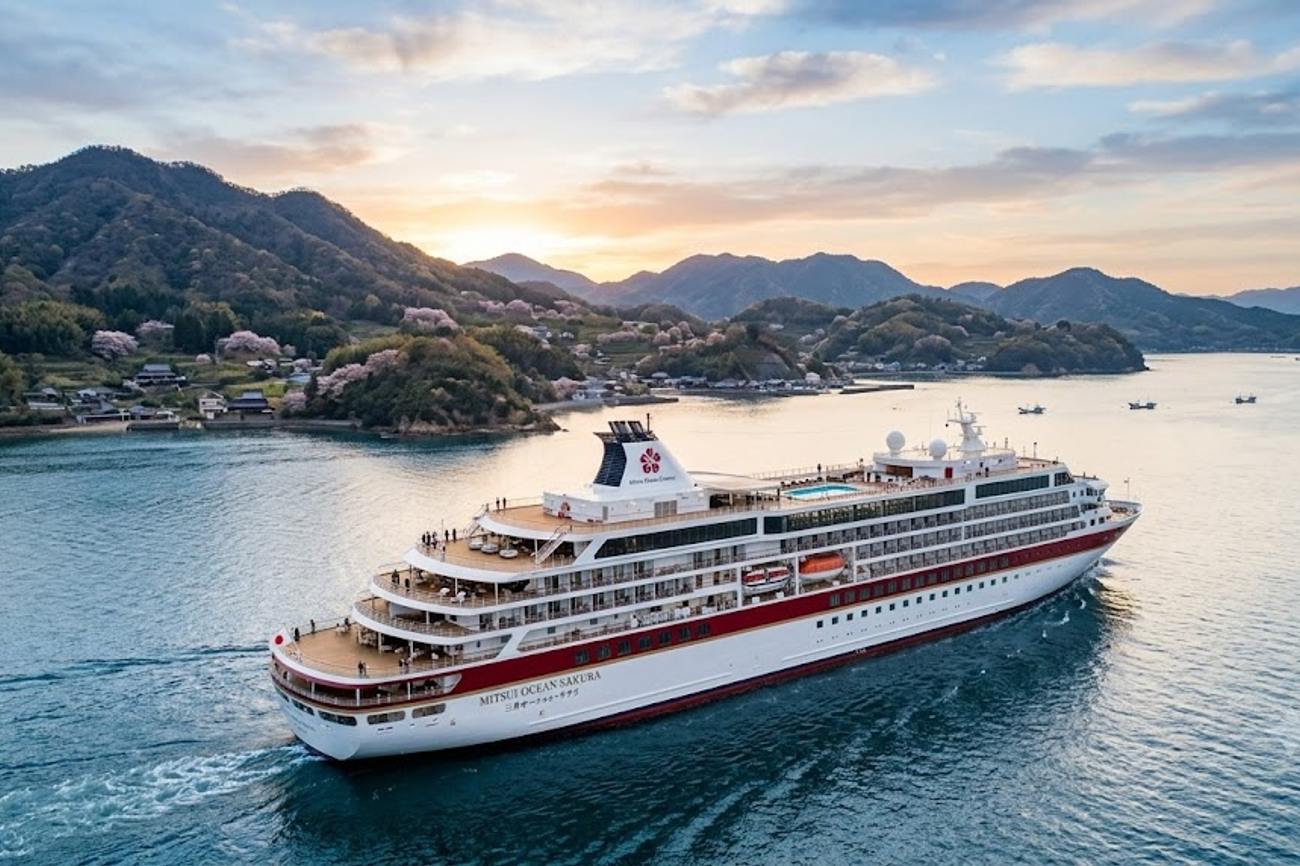 Mitsui Ocean Sakura Starts New Era of Luxury Cruises in Japan
