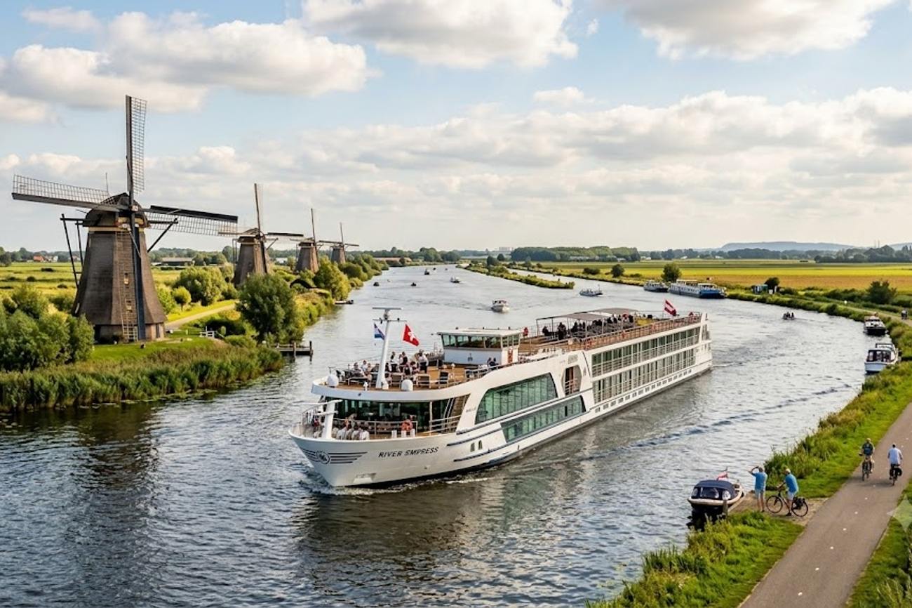 Netherlands Is Now a Gateway for Riverside Cruises and More River Tourism Across Other European Countries