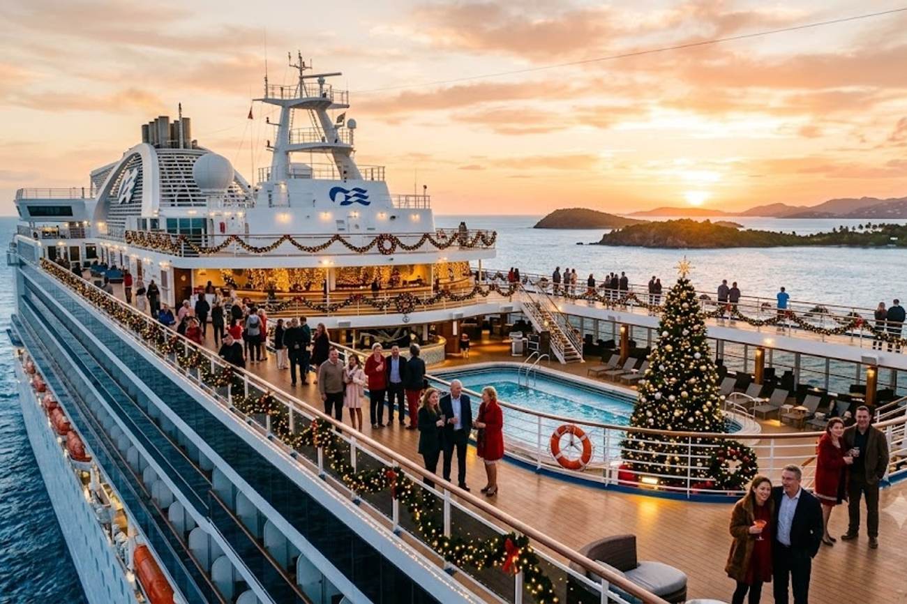 Princess Cruises Brings Holiday Celebrations to Sea With Festive Voyages Across Hawaii, Caribbean, Mexico and Panama Canal