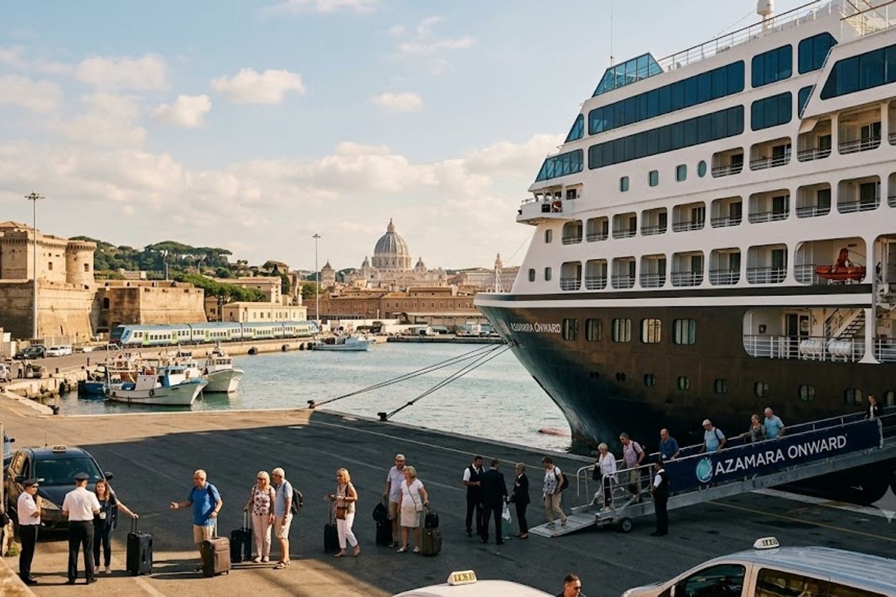 Rome and More Destinations Welcome Longer World Voyages as Azamara and Others Expand Global Cruise Routes