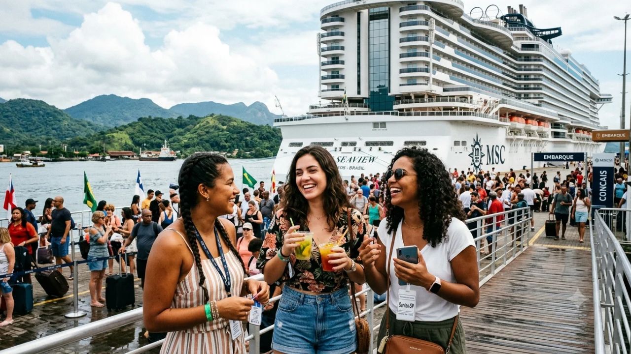 Port of Santos Schedules 164 Cruise Calls and 785,000 Travellers Across 10 Ships for Brazil’s 2026–2027 Summer Sailing Season