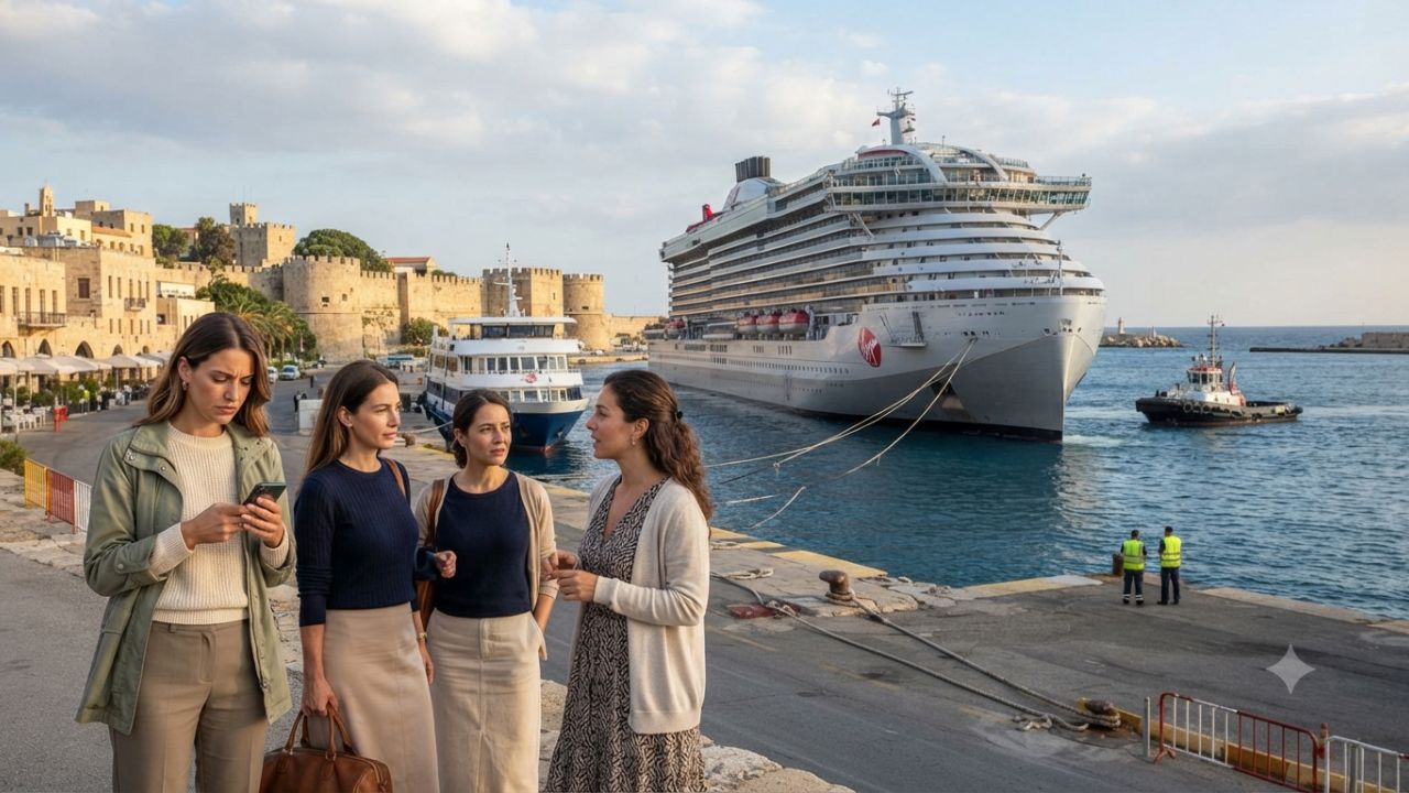 Greece Cruise Travel Safety: Rhodes Port Mooring Incident and Ship Clearance Standards 2026