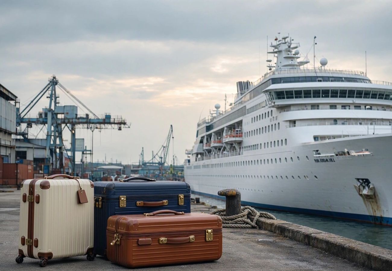 MV Odyssey cruise ship docked at Sihanoukville Autonomous Port