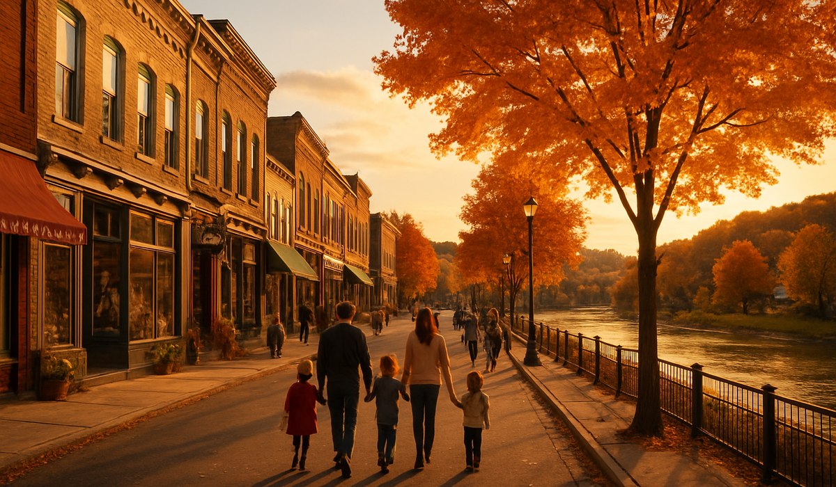 Illinois Quaint Chicago Suburb Offers Riverside Village Charm