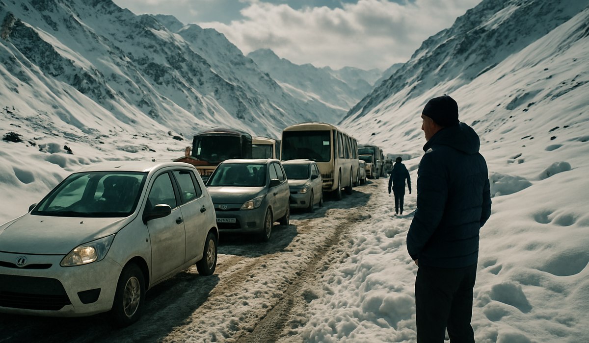 Lahaul-Spiti Travel Chaos: 150+ Roads Blocked by April Snowfall as Authorities Strand Tourists in Himachal Pradesh Himalayan Disaster