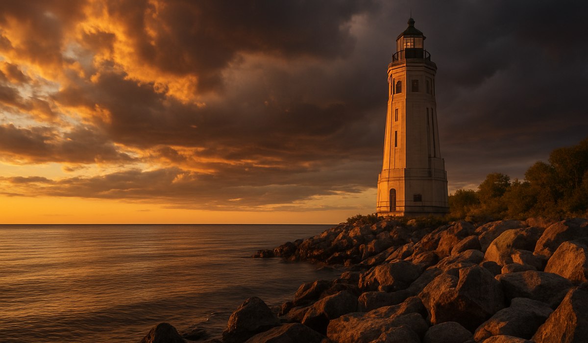 Michigan Most Visited State Park: Art Deco Lighthouses & Botanical Gardens