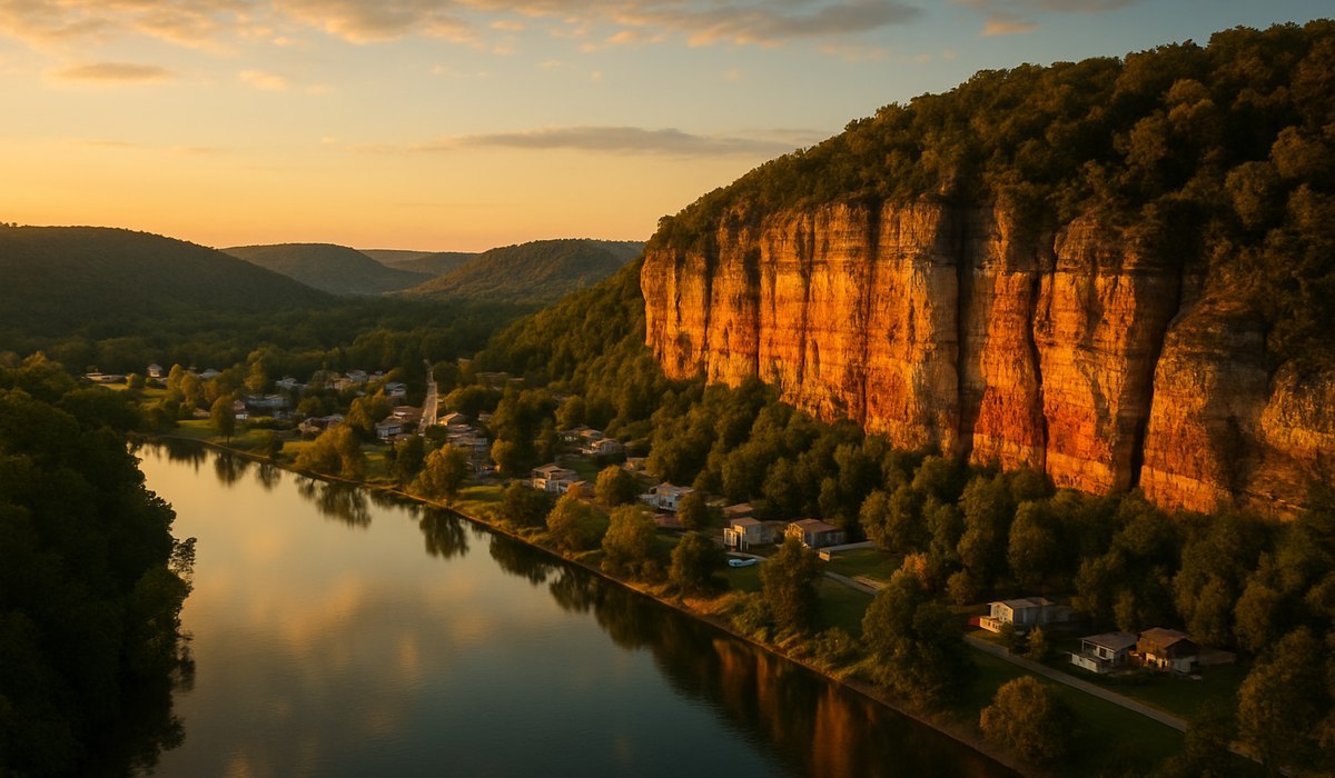 Arkansas Little Known Waterfront Gem: Calico Rock Emerges as Hidden Ozark Destination