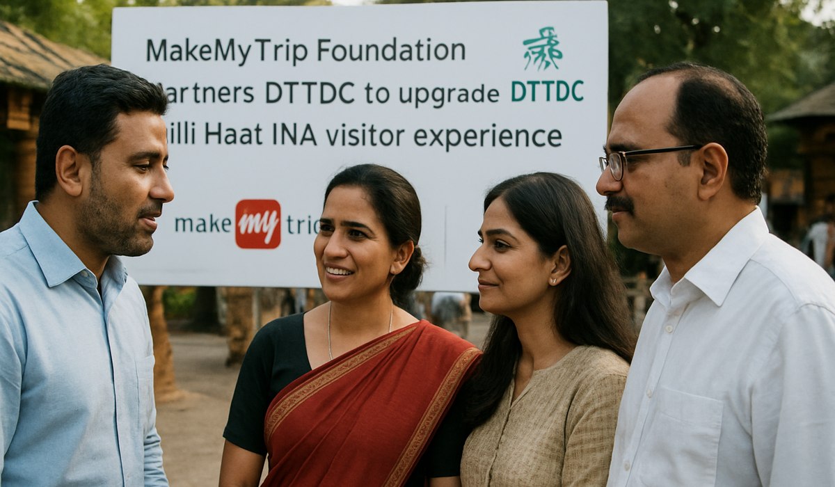 MakeMyTrip Foundation Partners with DTTDC to Upgrade Dilli Haat INA Visitor Experience