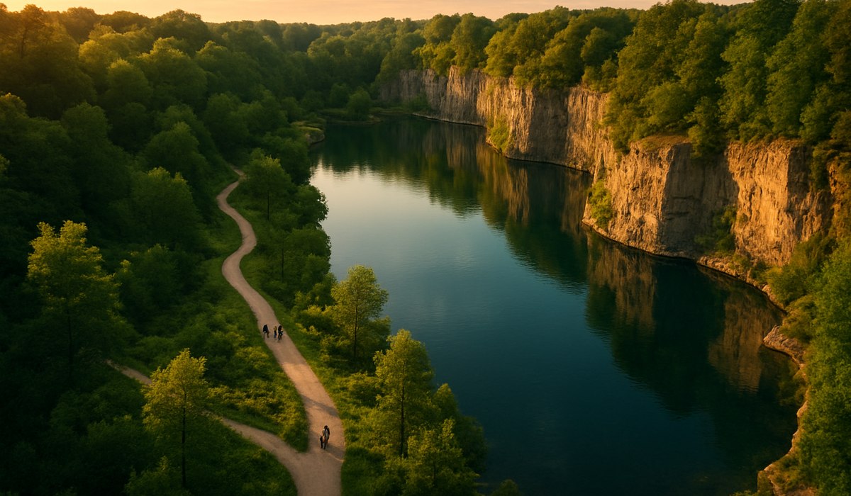 Ohio Once Thriving Quarry Becomes Columbus Metro Park Gem