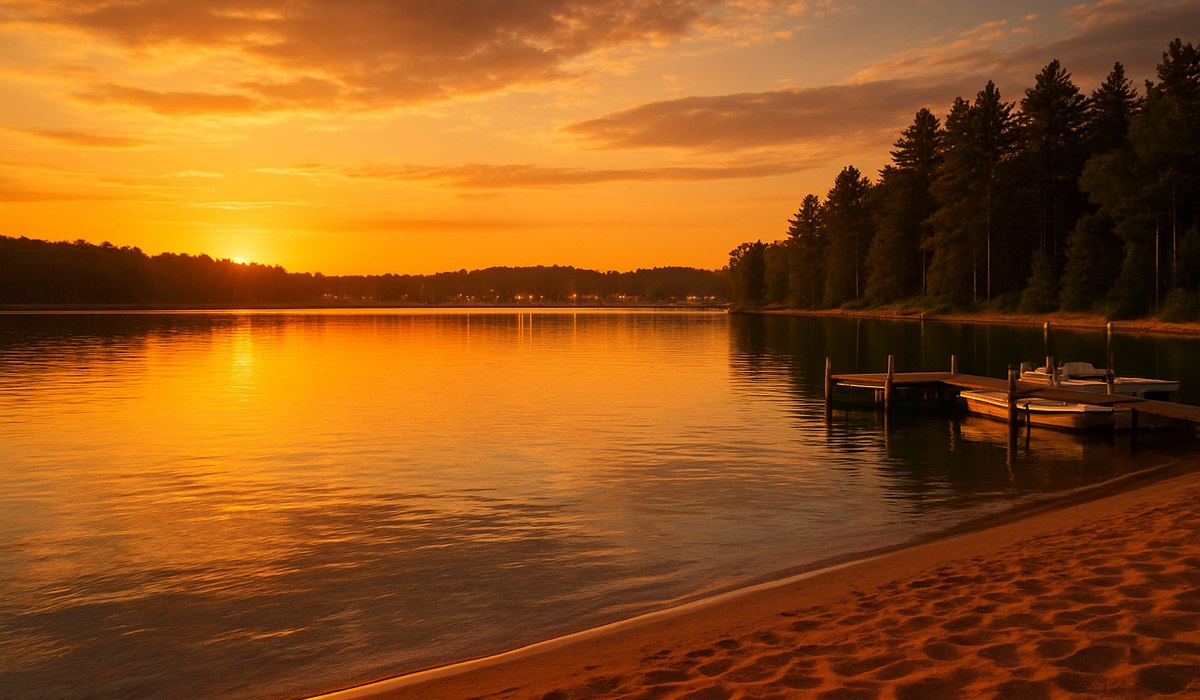 Wisconsin Clean Lake: Trophy Fishing Haven Meets Vibrant Lakeside Town in 2026