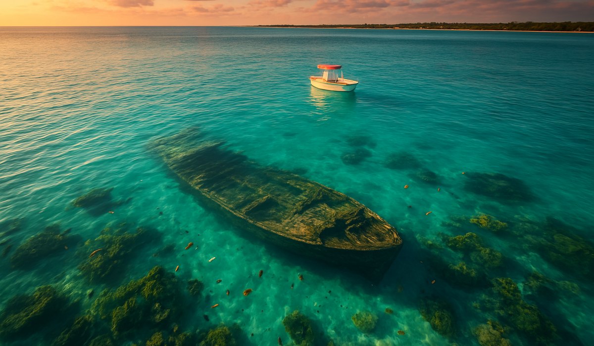 Florida State Underrated Gem: Hour From Key Largo's Underwater Shipwreck