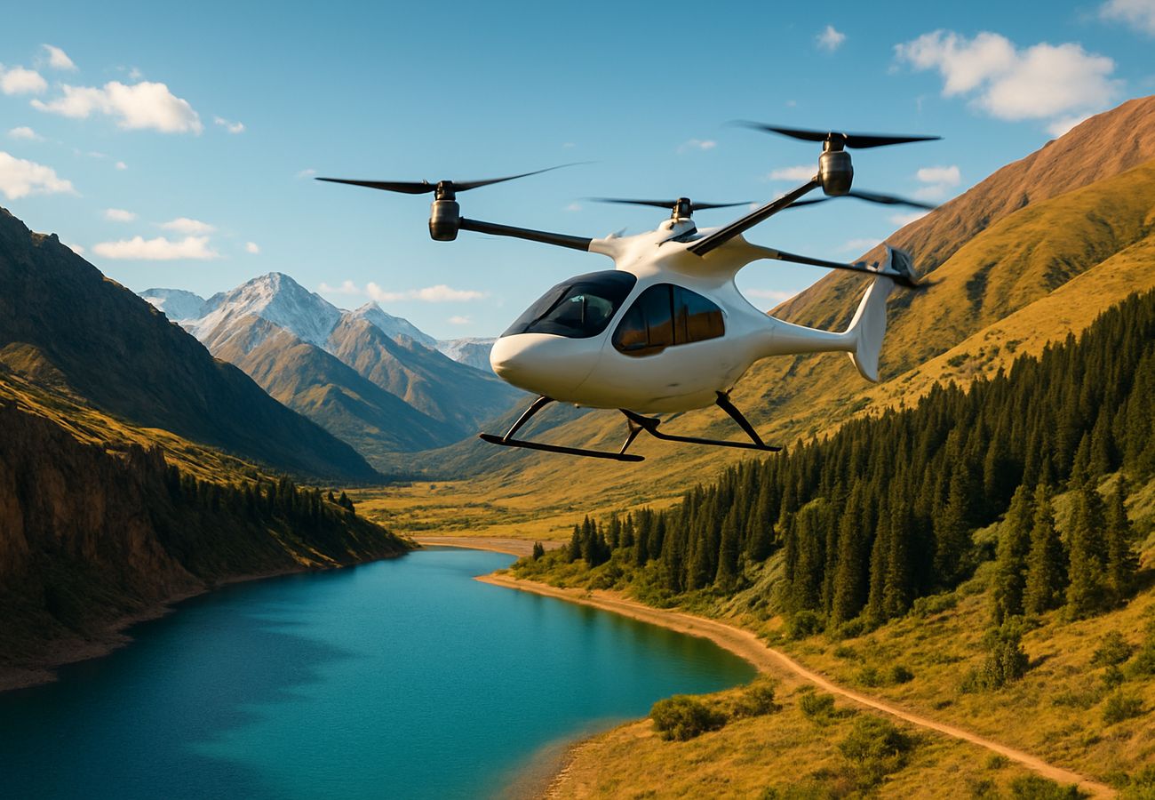 Kazakhstan's Air Taxi Revolution: How eVTOL Flight Changes Central Asia Travel
