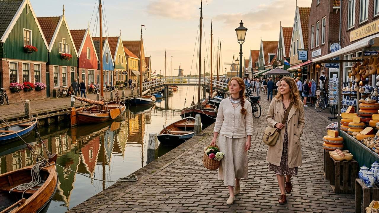 Volendam, Netherlands: Where Dutch Cultural Heritage Meets Mass Tourism and the Debate Over Europe’s Most Talked-About Tourist Traps