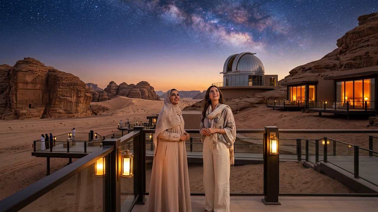 AlUla Manara Transforms Saudi Desert into Global Astrotourism Hub with 4-Metre Observatory and Dark Sky Luxury Lodges