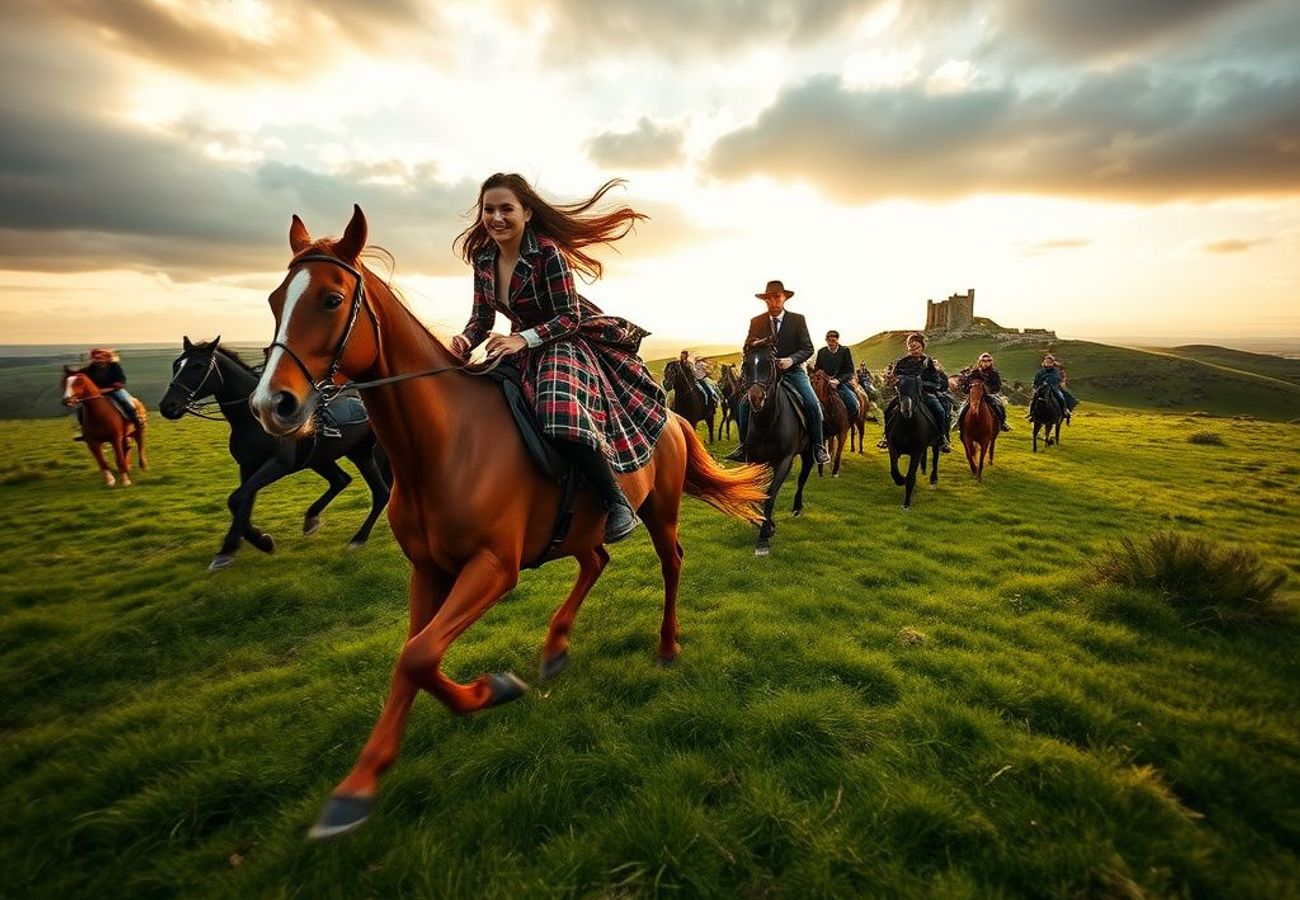 Scotland's Common Ridings Festival: 700 Years of Rebellious Border History on Horseback